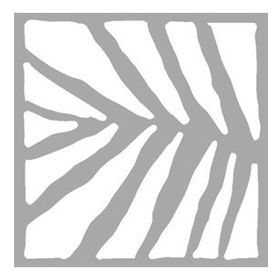 Artikel Art Tropikal Karo 30x30 cm Fayans Mobilya Duvar Stencil Boyama Şablonu