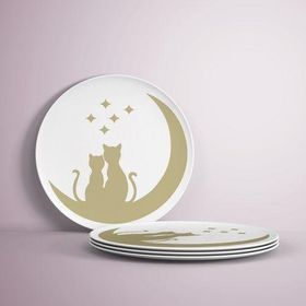 Artikel Aşık Kediler 30x30 cm Fayans Mobilya Duvar Stencil Boyama Şablonu