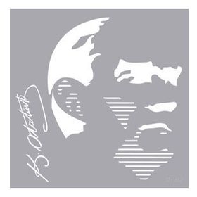 Artikel Atatürk-2 30x30 cm Fayans Mobilya Duvar Stencil Boyama Şablonu