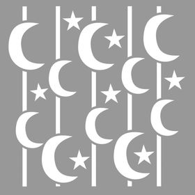 Artikel Aydede 30x30 cm Fayans Mobilya Duvar Stencil Boyama Şablonu