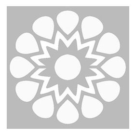 Artikel Basit Mandala 30x30 cm Fayans Mobilya Duvar Stencil Boyama Şablonu