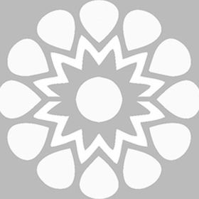 Artikel Basit Mandala 30x30 cm Fayans Mobilya Duvar Stencil Boyama Şablonu