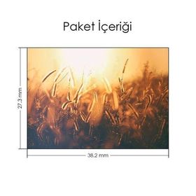 Artikel Buğday Tarlası Notebook Sticker