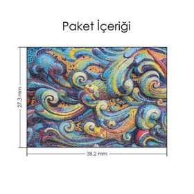 Artikel Büyük Mozaik Tablo Notebook Sticker