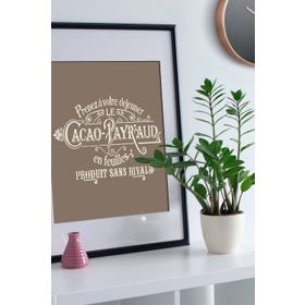 Artikel Cacao 30x30 cm Fayans Mobilya Duvar Stencil Boyama Şablonu
