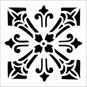 Artikel Celtic 3 Tencil 30x30 cm Duvar Fayans Mobilya Boyama Şablonu