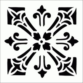 Artikel Celtic 3 Tencil 30x30 cm Duvar Fayans Mobilya Boyama Şablonu