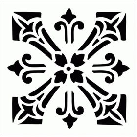 Artikel Celtic 3 Tencil 30x30 cm Duvar Fayans Mobilya Boyama Şablonu