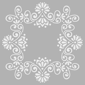 Artikel Çerçeve 2 Stencil Boyama Şablonu