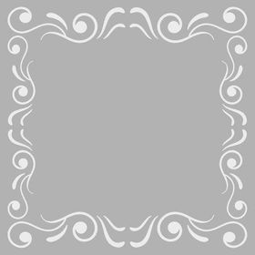 Artikel Çerçeve 3 Stencil Boyama şablonu 30x30 cm Duvar Stencil