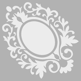Artikel Çerçeve Stencil Boyama şablonu 30x30 cm Duvar Stencil