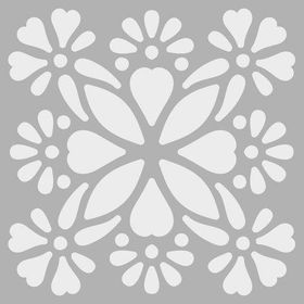 Artikel Çiçek Çerçeve Stencil Boyama şablonu 30x30 cm Duvar Stencil