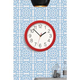 Artikel Çiçek Karo 5 Stencil Boyama şablonu 30x30 cm Duvar Stencil