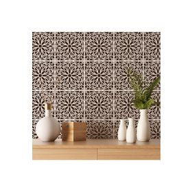 Artikel Çiçek Karo 5 Stencil Boyama şablonu 30x30 cm Duvar Stencil