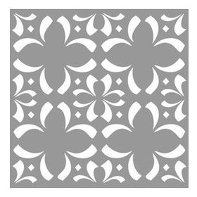 Artikel Çiçek Karo Desen Stencil Boyama şablonu 30x30 cm Duvar Stencil