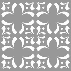 Artikel Çiçek Karo Desen Stencil Boyama şablonu 30x30 cm Duvar Stencil
