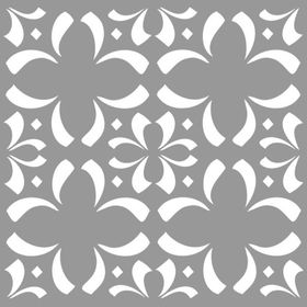 Artikel Çiçek Karo Desen Stencil Boyama şablonu 30x30 cm Duvar Stencil