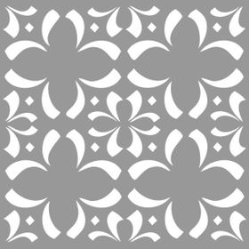 Artikel Çiçek Karo Desen Stencil Boyama şablonu 30x30 cm Duvar Stencil
