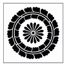 Artikel Çiçek Motif 3 Stencil Boyama şablonu 30x30 cm Duvar Stencil