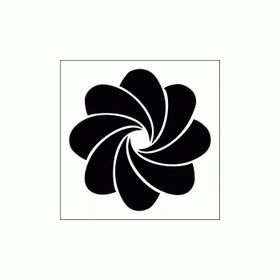 Artikel Çiçek Motif 6 Stencil Boyama şablonu 30x30 cm Duvar Stencil