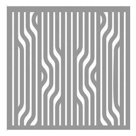 Artikel Çizgi İlüstrasyon Stencil Boyama şablonu 30x30 cm Duvar Stencil
