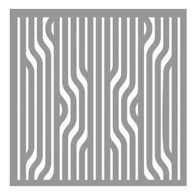 Artikel Çizgi İlüstrasyon Stencil Boyama şablonu 30x30 cm Duvar Stencil