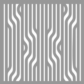 Artikel Çizgi İlüstrasyon Stencil Boyama şablonu 30x30 cm Duvar Stencil
