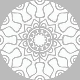 Artikel Dairesel Mandala Stencil Boyama Şablonu