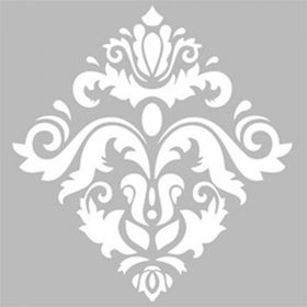 Artikel Damask 11 30x30 cm Duvar Fayans Mobilya Stencil Boyama Şablonu