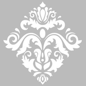 Artikel Damask 11 30x30 cm Duvar Fayans Mobilya Stencil Boyama Şablonu