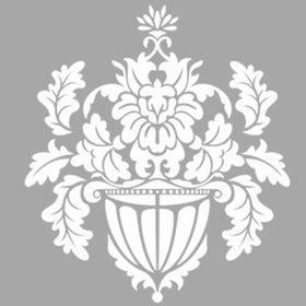 Artikel Damask 14 30x30 cm Duvar Fayans Mobilya Stencil Boyama Şablonu