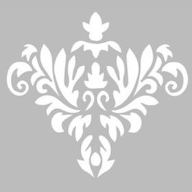 Artikel Damask 9 30x30 cm Duvar Fayans Mobilya Stencil Boyama Şablonu