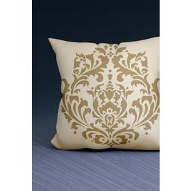 Artikel Damask Motif Desen 30x30 cm Duvar Fayans Mobilya Stencil Boyama Şablonu