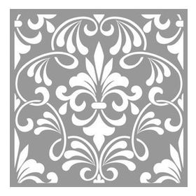 Artikel Damla Desenler 30x30 cm Duvar Fayans Mobilya Stencil Boyama Şablonu