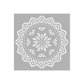 Artikel Dantel 30x30 cm Duvar Fayans Mobilya Stencil Boyama Şablonu