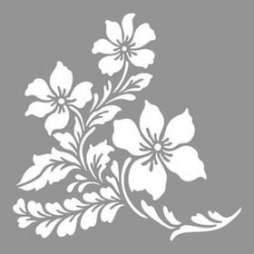 Artikel Debra 30x30 cm Duvar Fayans Mobilya Stencil Boyama Şablonu