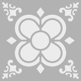 Artikel Dekor 3 30x30 cm Duvar Fayans Mobilya Stencil Boyama Şablonu