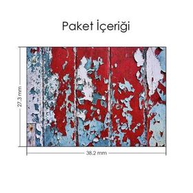 Artikel Dökülen Boyalar Notebook Sticker