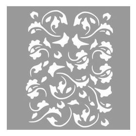 Artikel Etnik Desen 30x30 cm Duvar Fayans Mobilya Stencil Boyama Şablonu