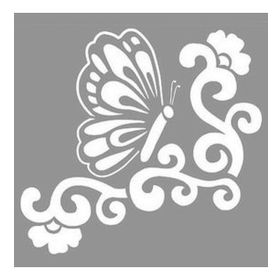 Artikel Farfalle 30x30 cm Duvar Fayans Mobilya Stencil Boyama Şablonu