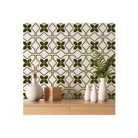 Artikel Fayans Desen-3 30x30 cm Duvar Fayans Mobilya Stencil Boyama Şablonu