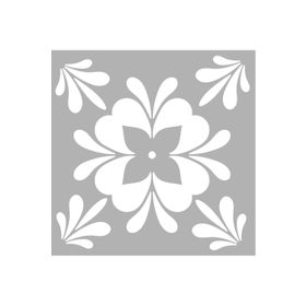 Artikel Fayans Desen-4 30x30 cm Duvar Fayans Mobilya Stencil Boyama Şablonu