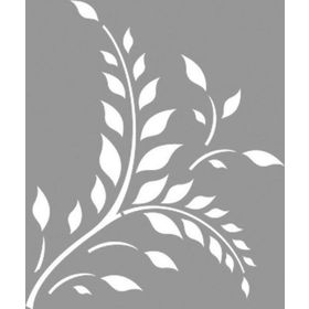 Artikel Fern 30x30 cm Fayans Duvar Mobilya Stencil Boyama Şablonu