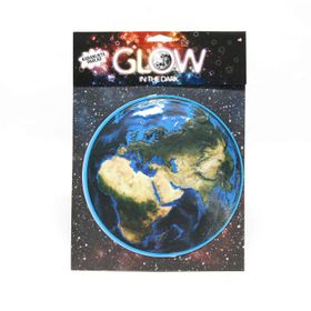 Artikel Fosforlu Dünya Duvar Sticker