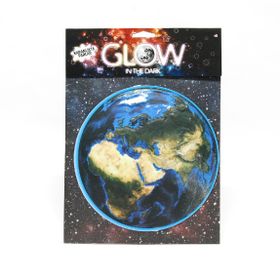 Artikel Fosforlu Dünya Duvar Sticker