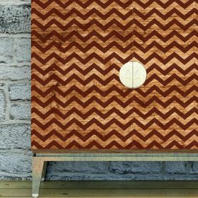 Artikel Geometrik 5 30x30 cm Fayans Duvar Mobilya Stencil Boyama Şablonu