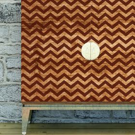 Artikel Geometrik 5 30x30 cm Fayans Duvar Mobilya Stencil Boyama Şablonu