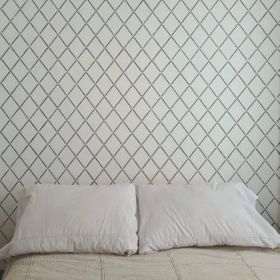 Artikel Geometrik Desen-1 50x70 cm Duvar Fayans Mobilya Boyama Şablonu