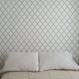 Artikel Geometrik Desen-1 50x70 cm Duvar Fayans Mobilya Boyama Şablonu