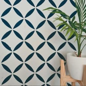 Artikel Geometrik Desenler-2 50x70 cm Duvar Fayans Mobilya Boyama Şablonu